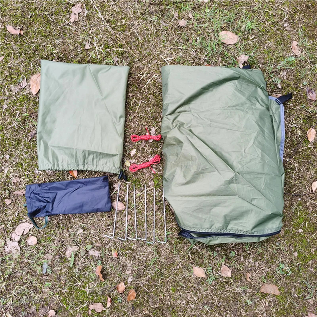 Green Ultralight Waterproof Backpacking Tent H93773