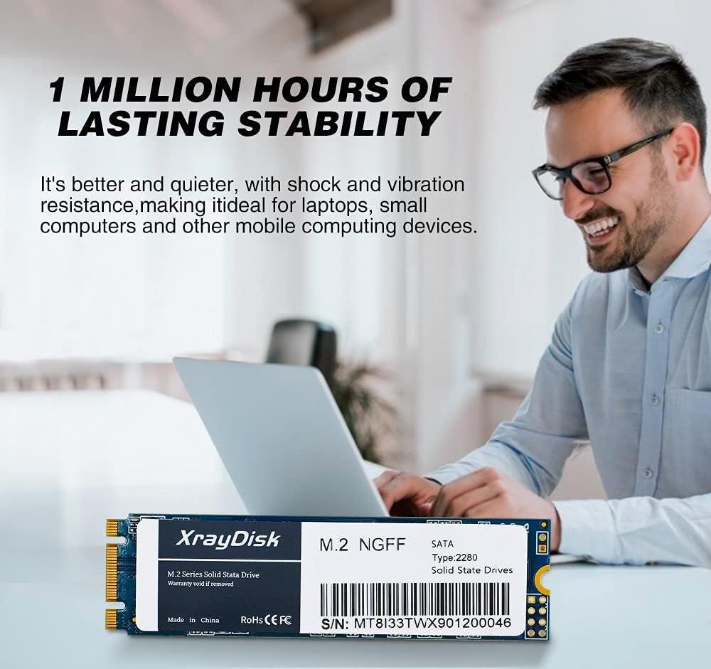 1TB M.2 2280 SATA III Internal Solid State Drive Q684715