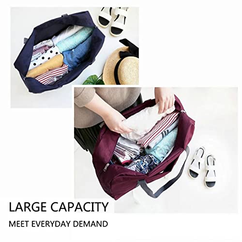 Travel Duffel Bag 18x14x8 Foldable Carry on Luggage Bag E20047