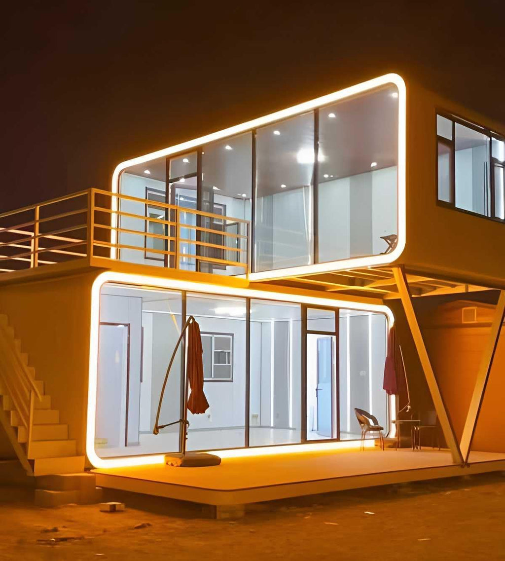 Detachable 2 Story Pod House with Kitchen and Bathroom H834