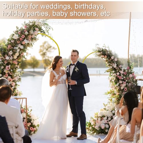 Gold Metal Arch Backdrop Stand Set of 3 J673153