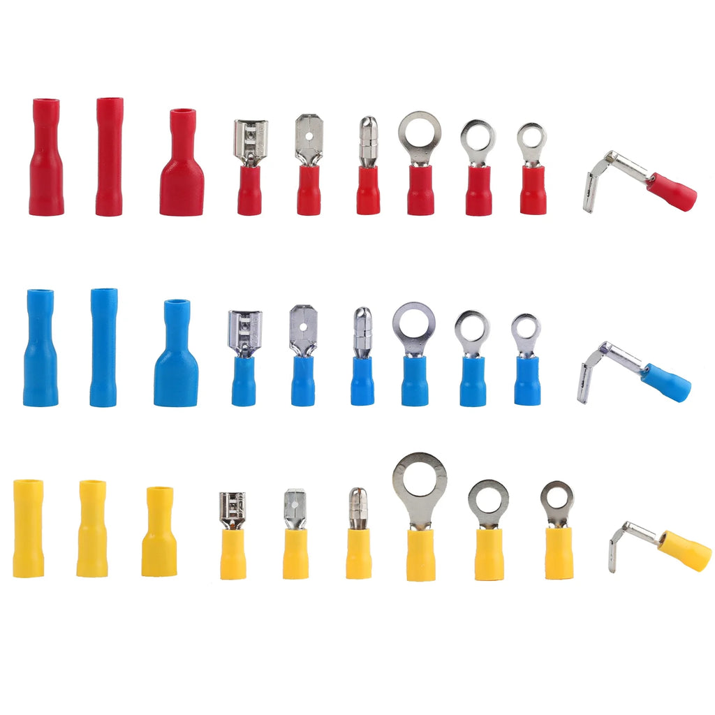 480 Pcs Insulated Electrical Terminals Crimp Box Kit H7129