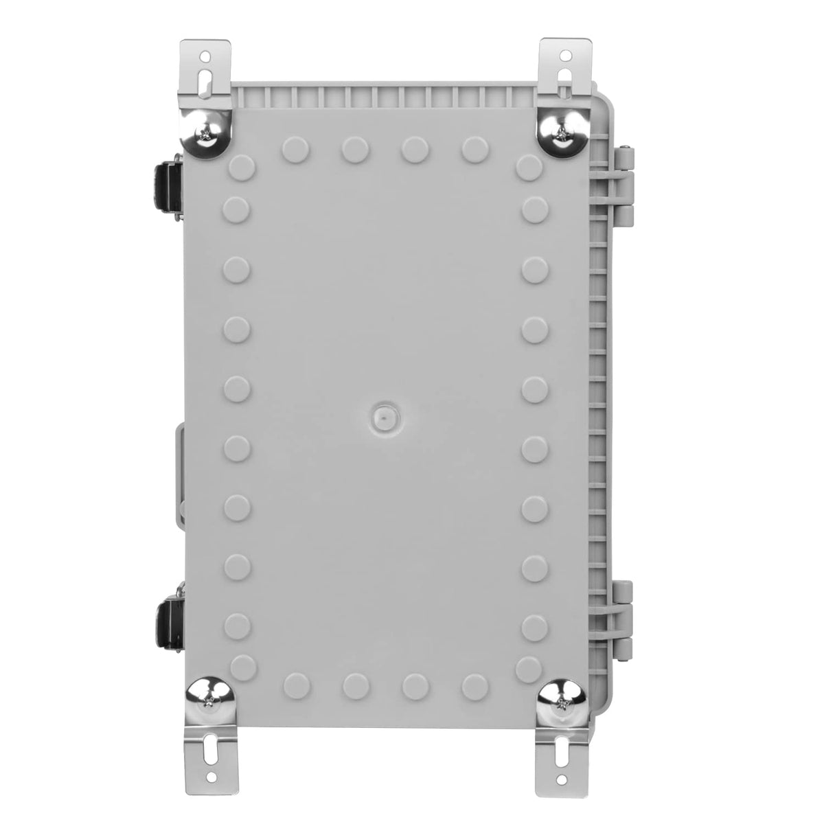 Waterproof Hinged Clear Cover ABS Plastic Junction Box, Pack of 2 L69865