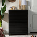 Black 4-Drawer Chest O4155