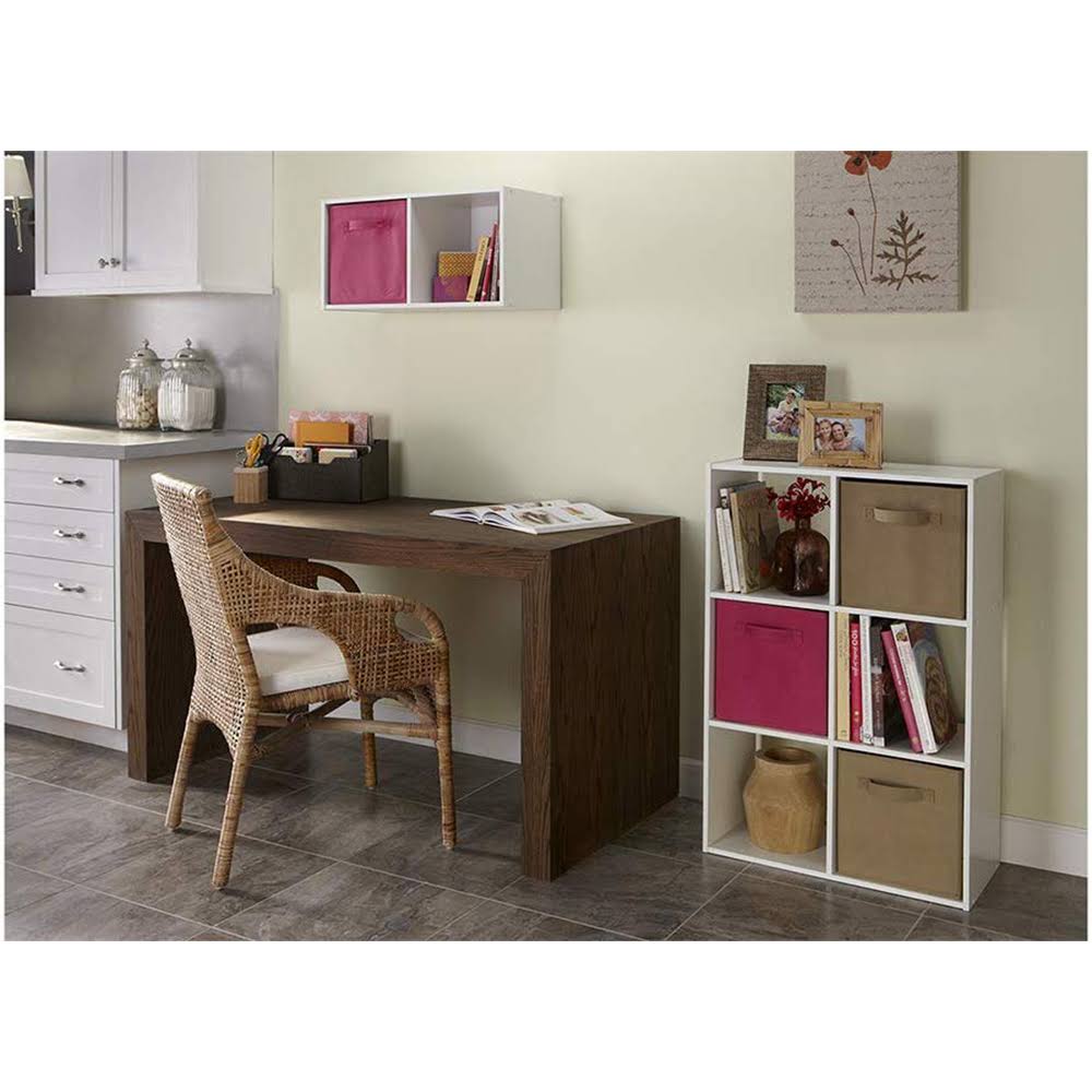 White 6-Cube Stackable Organizer Storage (2 Pack) X321700