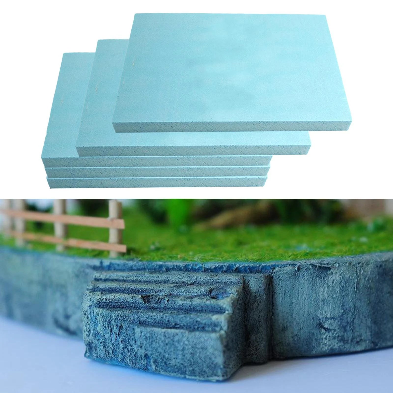 10PCS Foam Slab Board Sheets for DIY Crafting Carving R25994