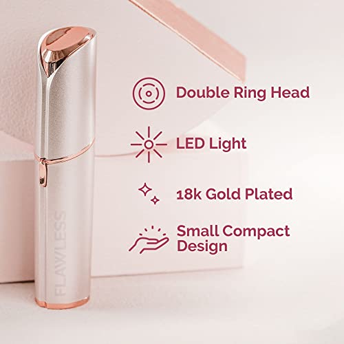 White/Rose Gold Painless Hair Remover A7411