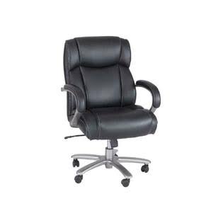 Black Mid-Back Chair, 400 lb. Capacity Z859084