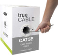 1000ft Yellow 24AWG 4 Pair Solid Bare Copper Bulk Ethernet Cable L508
