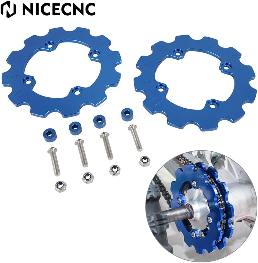Blue Dual Sprocket Chain Guard Protector G449297