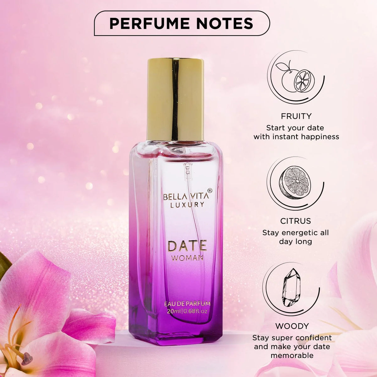 Luxury Date Eau De Parfum, 20ml P335