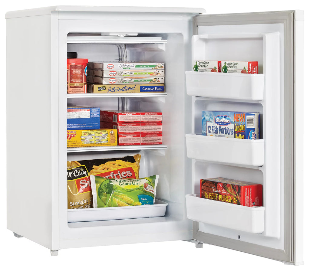 White 4.3 Cu. ft. Upright Freezer R808
