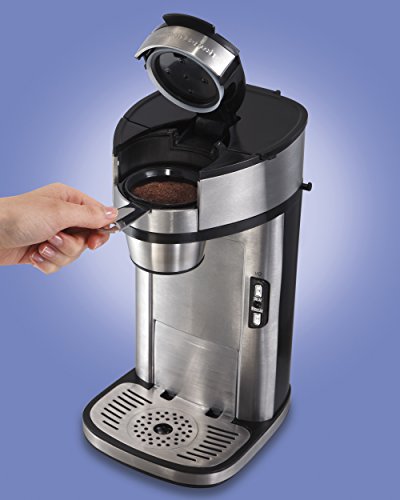 Single Serve Coffee Maker, Stainless Steel W663931