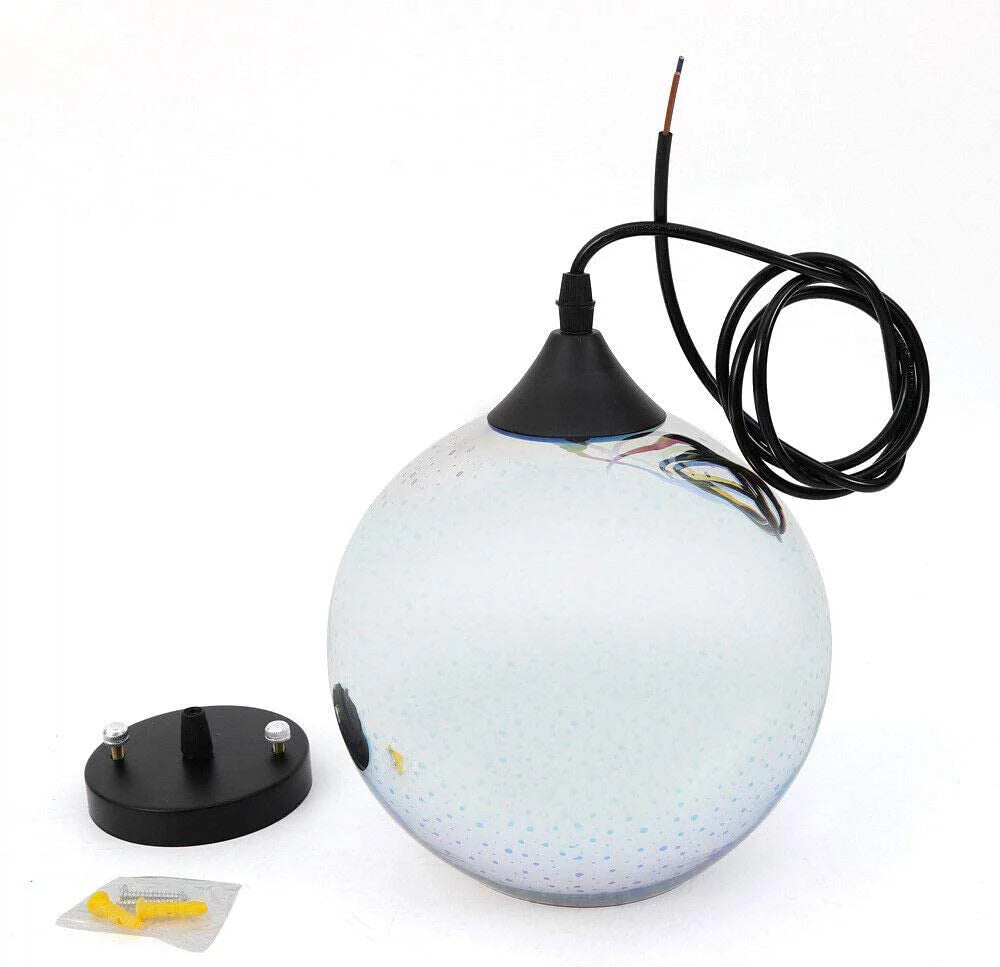 3D Art Ball Pendant Light Glass Chandelier U325
