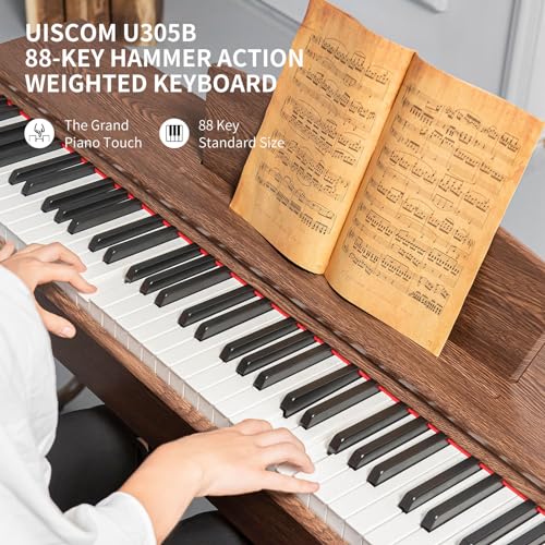 88 Key Weighted Digital Piano with Stand E17593