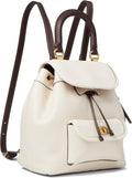 Color-Block Leather Backpack 21 Y225678