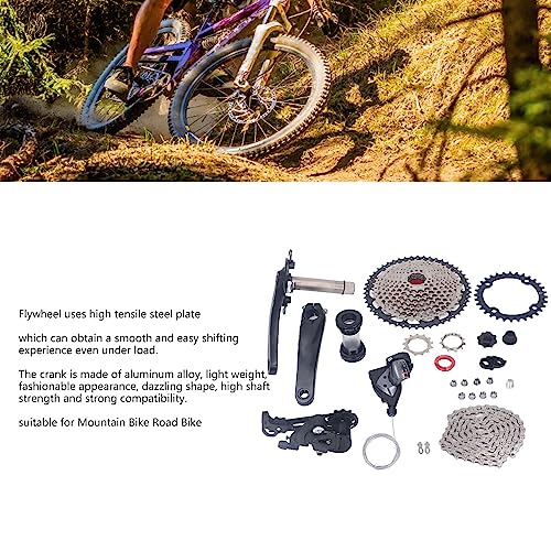 Aluminum Alloy 10 Speed Bicycle Gear Shifter Kit with Rear Derailleur F625