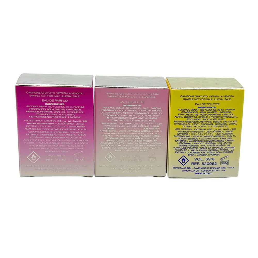 3-piece Fragrance Collection 0.17 fl oz each O542699