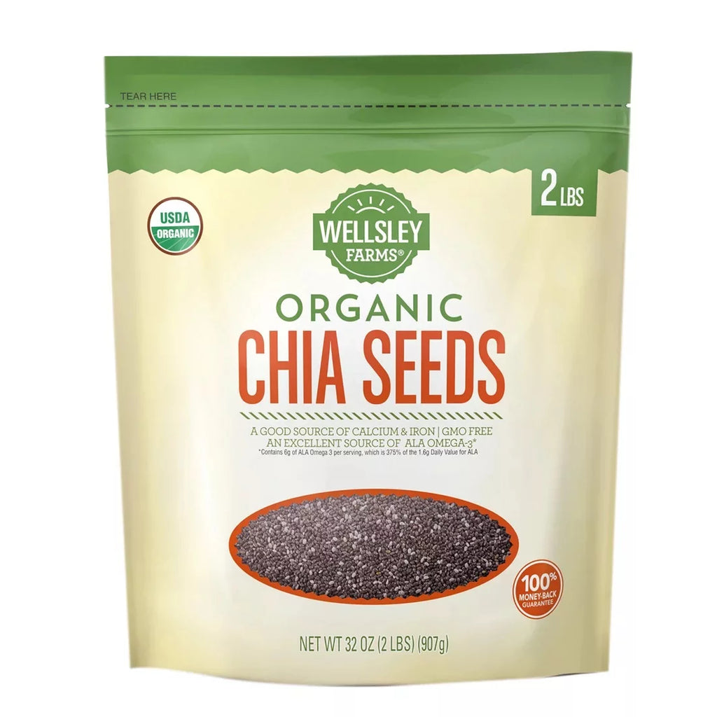 Organic Chia Seeds, 2 lbs. Z326505
