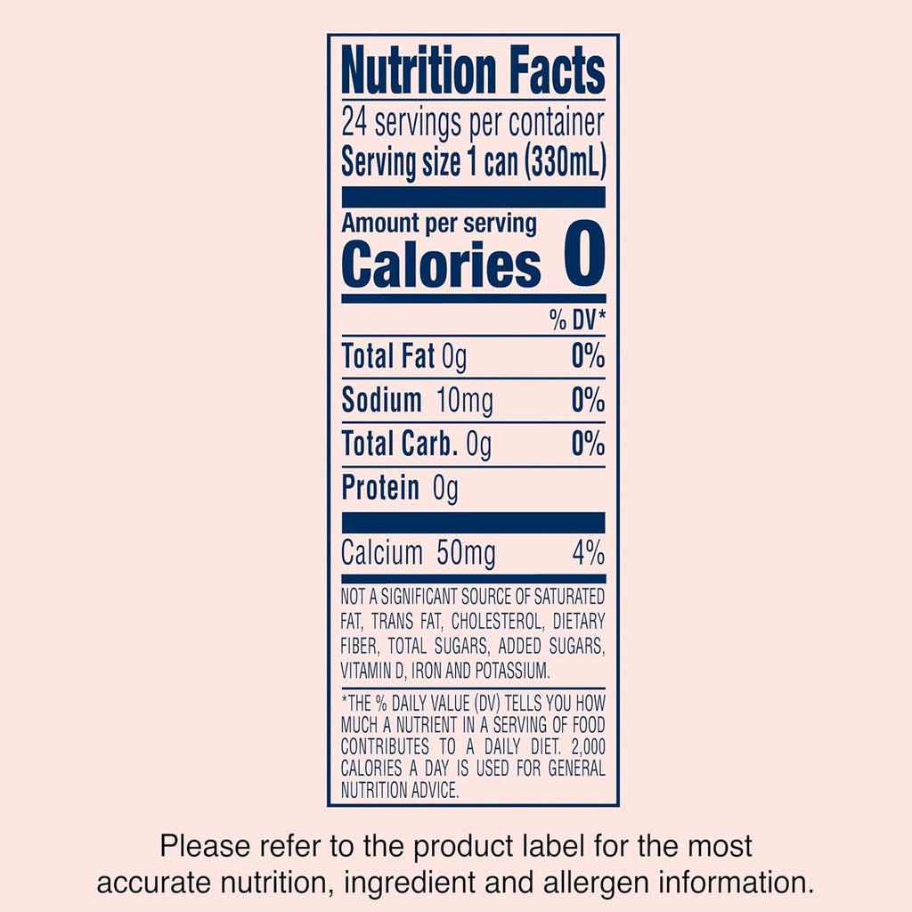 Variety Pack Flavored Mineral Water, 11.15 Fl Oz, Pack of 24 T50724