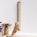 40" Wall Mounted Cat Scratcher Sisal Scratching Post F656459