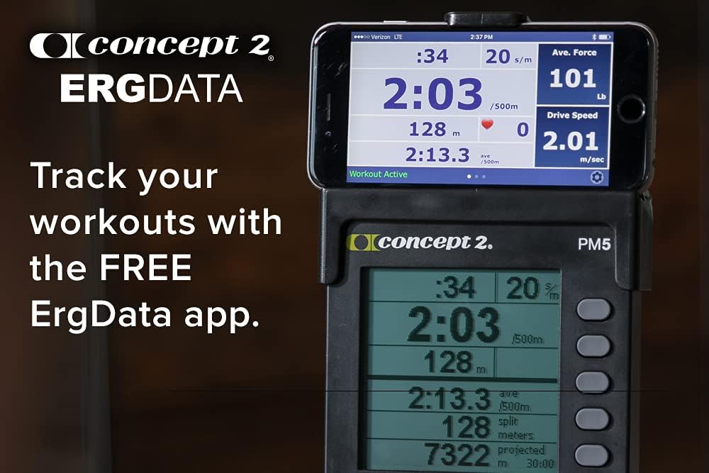 Indoor Rowing Machine with PM5 Performance Monitor and LCD H238