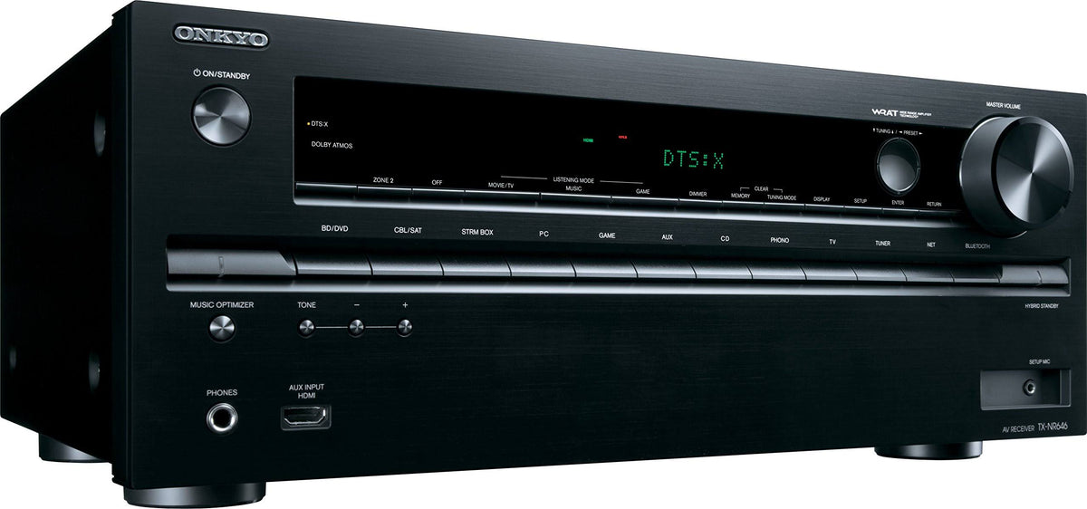 Black 7.2 Channel AV Network Receiver Z8341