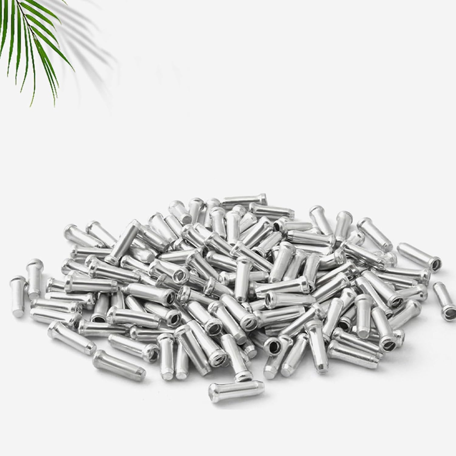 100 Pcs Aluminum Alloy Brake Cable End Caps K55432