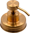 Matte Soap Pump Dispenser Lid Kit For Regular Mouth Jars S681722