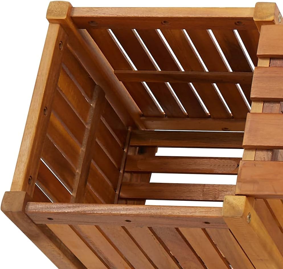 Planter Bench with Raised Plant Box L765164