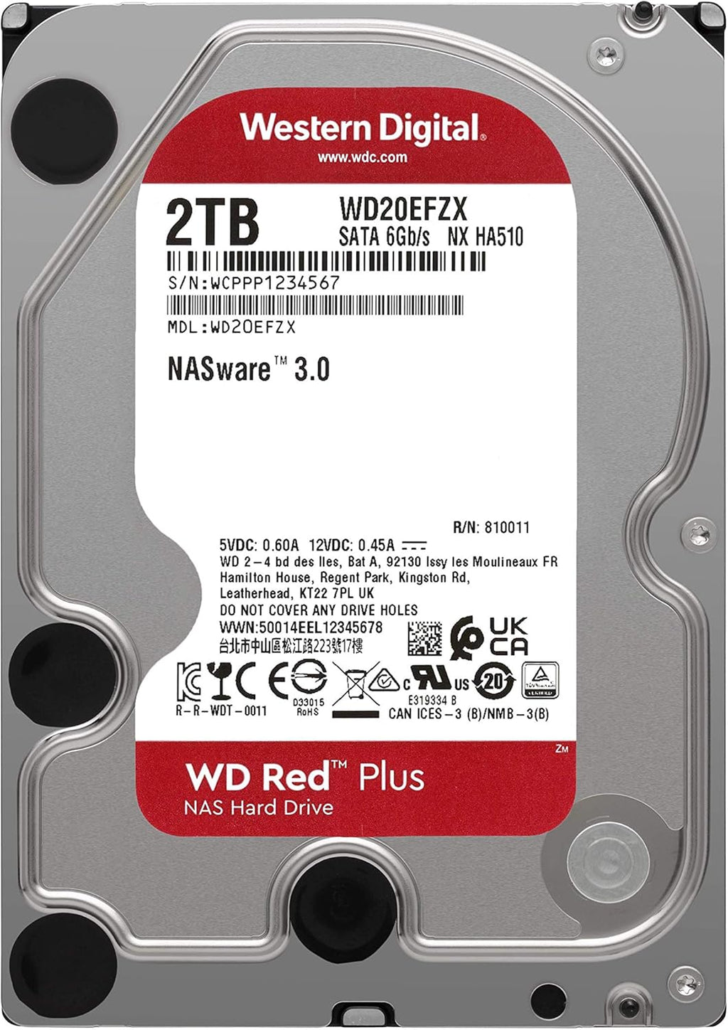 8TB NAS Internal Hard Drive HDD U485739