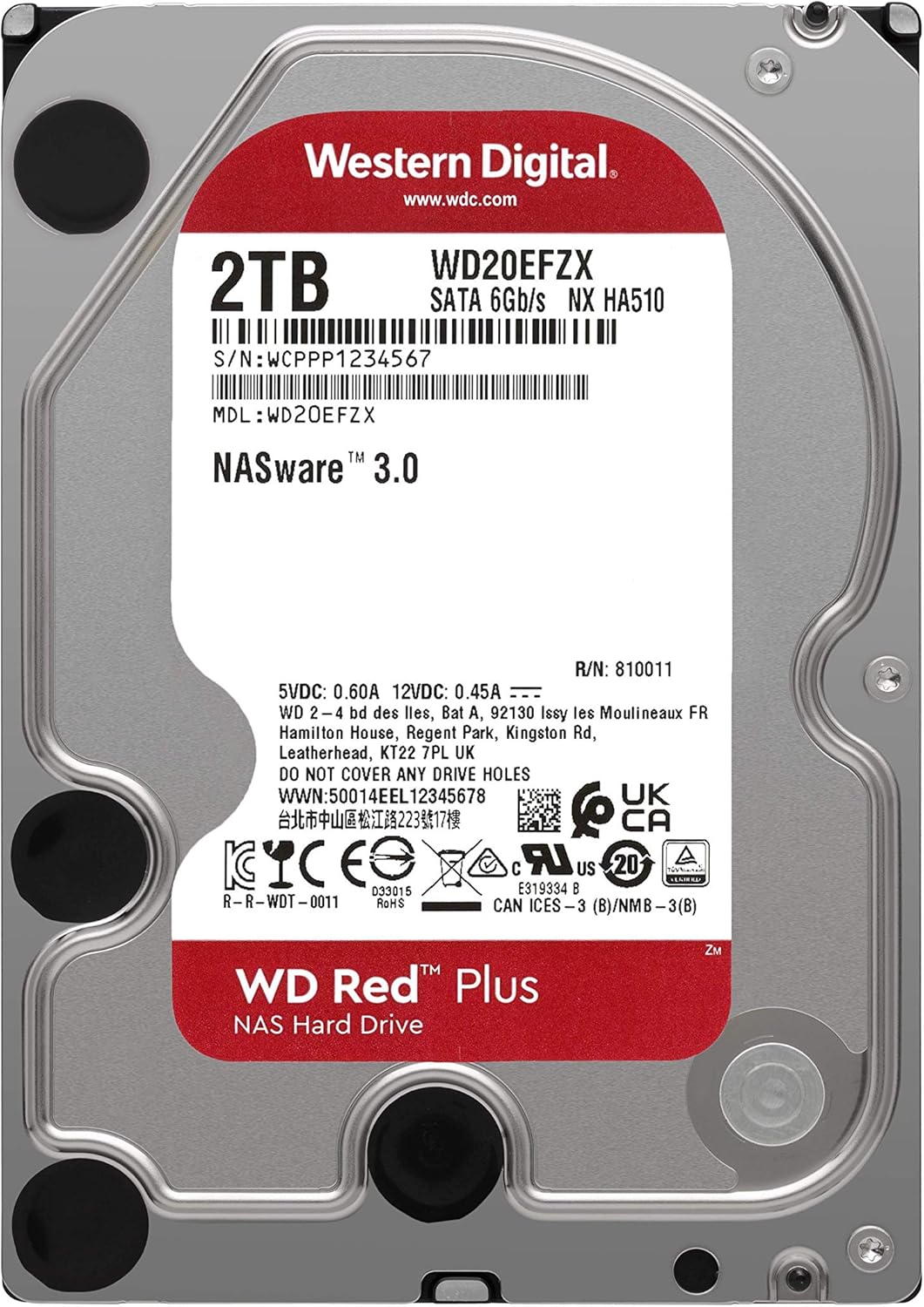 8TB NAS Internal Hard Drive HDD U485739