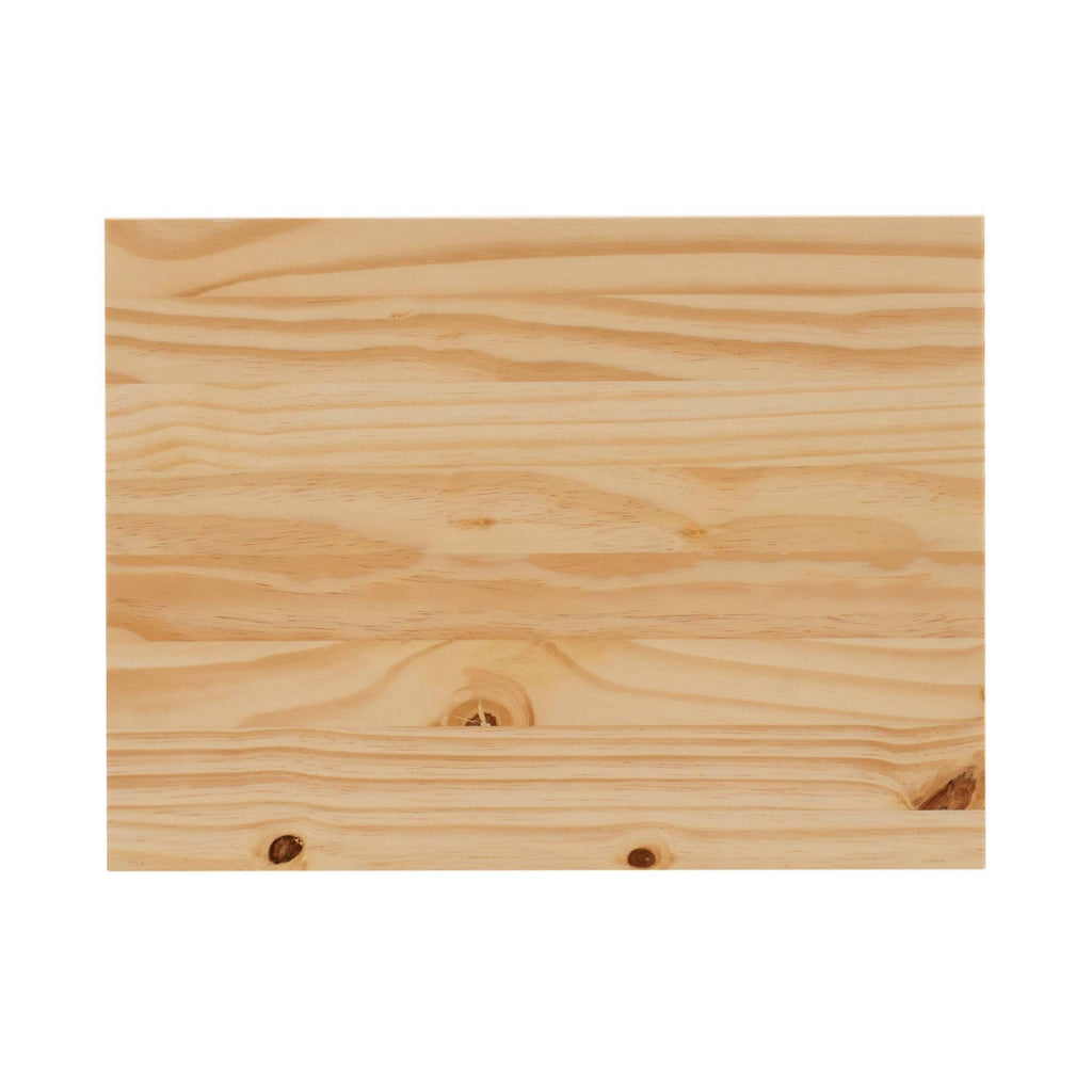 Natural Linon Six Drawer Wide Roll Cart E746