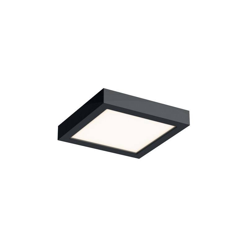 Satin Nickel LED Square Flush Mount M242594