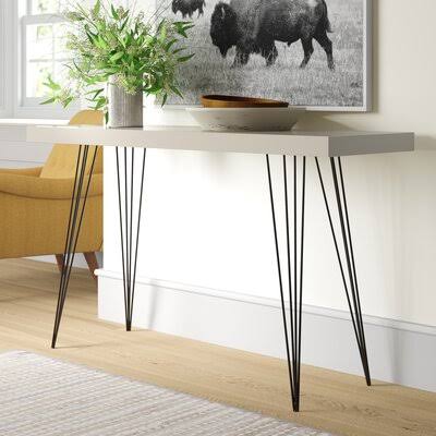Taupe Console Table X38456