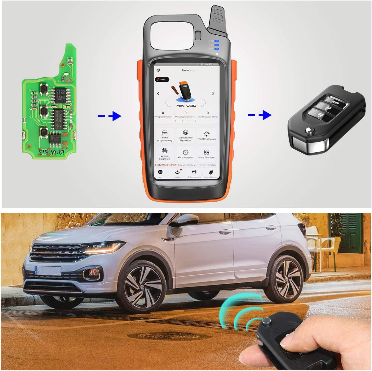 Car Key Tool MAX Bluetooth Remote and Chip Generator Y258