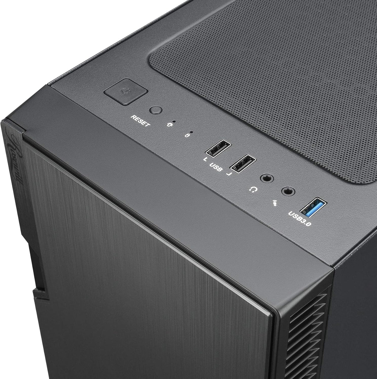 Rosewill FBM-X2 Micro ATX Mini Tower PC Computer Case with 1 Pre-Installed Fan Pack of 2 Y202