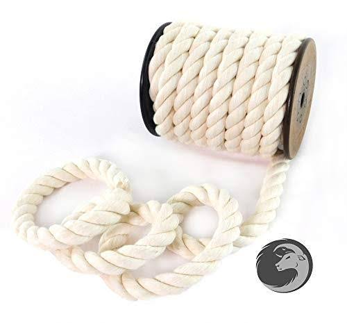 100% Cotton Twisted Rope White 1/2 in x 320 ft M286