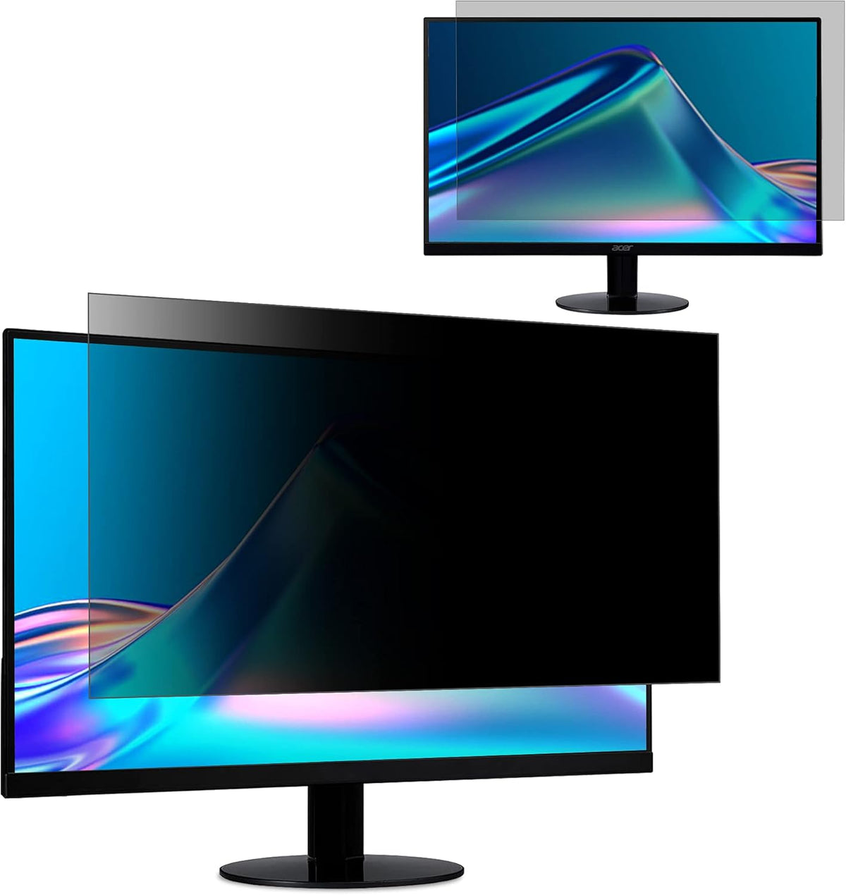 27 Privacy Screen Filter for 16:9 Widescreen Monitor, Pack of 2 L2189