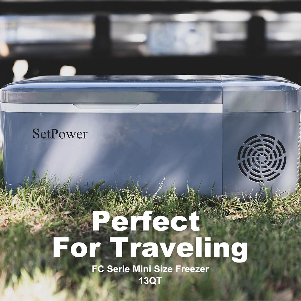 12V Portable Refrigerator and Freezer, 12L/13 Quarts W3069