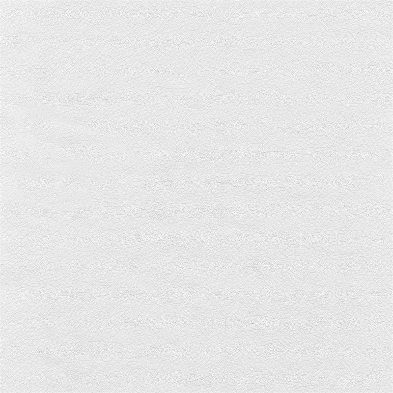 White Leather Box Chair A960220