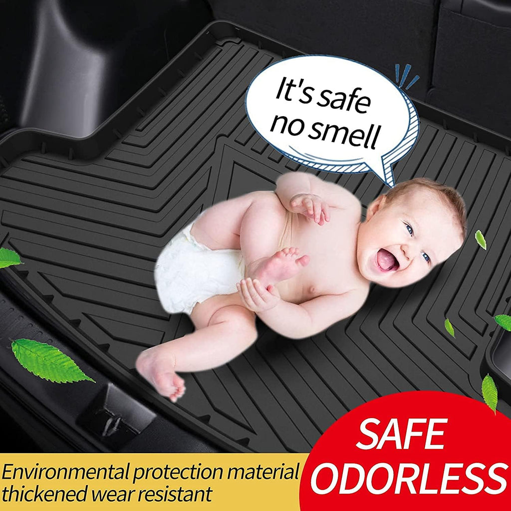 Heavy Duty Rubber Rear Cargo Area Mat X977