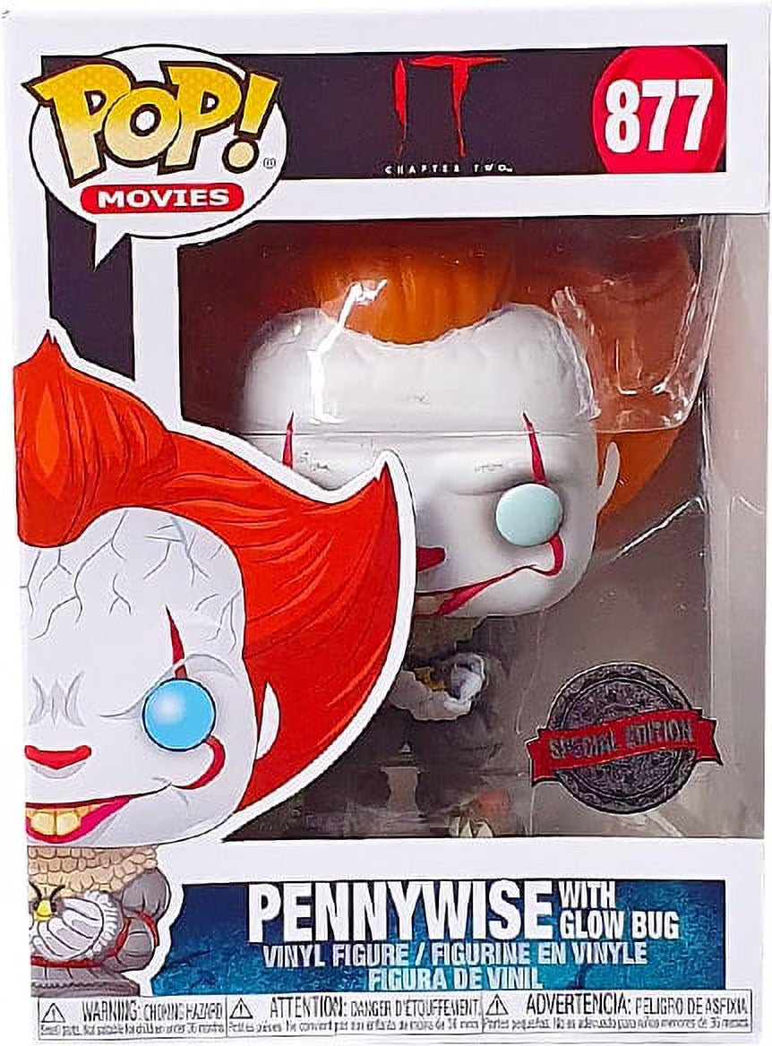 Pennywise Pop! Vinyl Figure with Glow Bug F57628