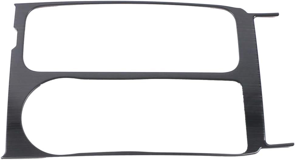 Carbon Fiber Grain Center Console Shift Frame Cover Trim Stickers 2pcs H548