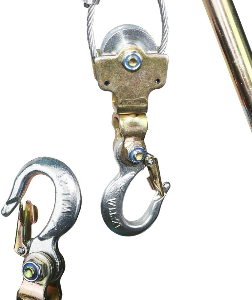 2 Ton Cable Hoist Puller with 2 Hooks, Pack of 2 K28150