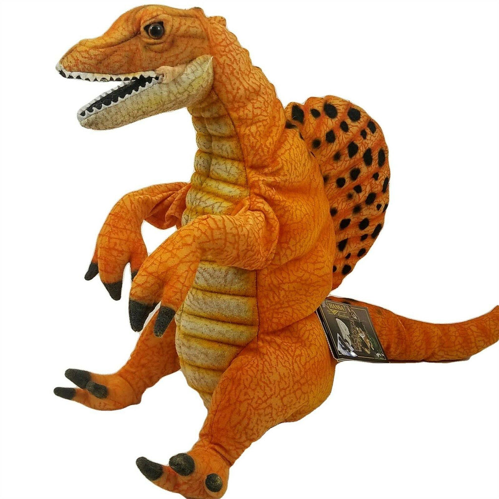Spinosaurus Puppet 16 inch Orange D398