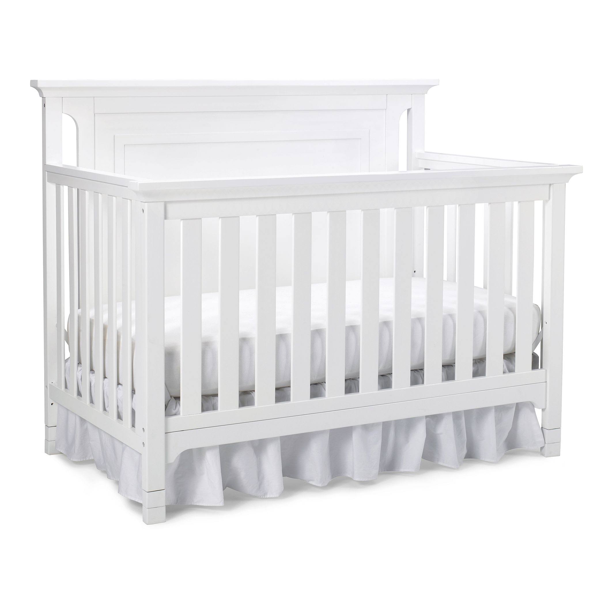 4-in-1 Convertible Crib - Snow White N4446