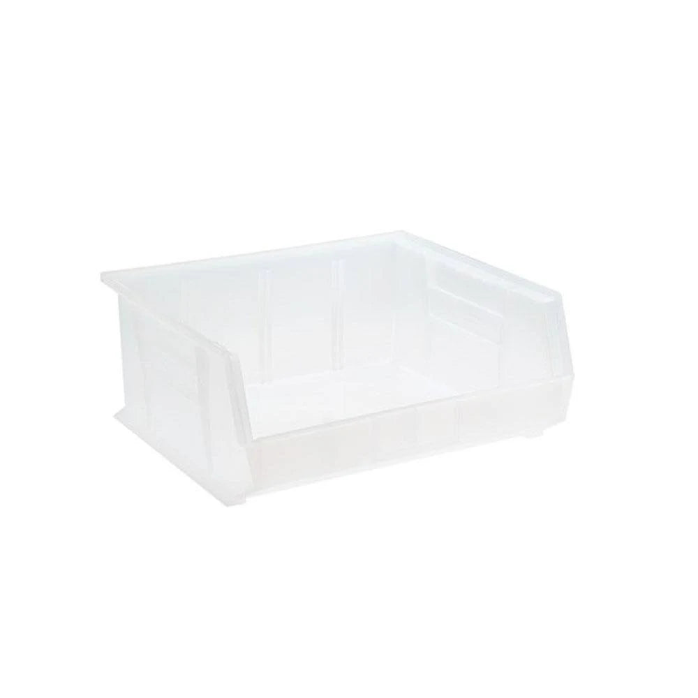 Clear-View Plastic Storage Bin, 14-3/4 x 16-1/2 x 7 inch, Pack of 6 O9619