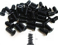 100pcs M5x10 Black Computer Cooling Fan Mount Screws F758846