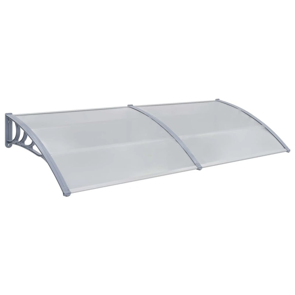 Door Canopy Gray 118.1"x39.4" PC U874